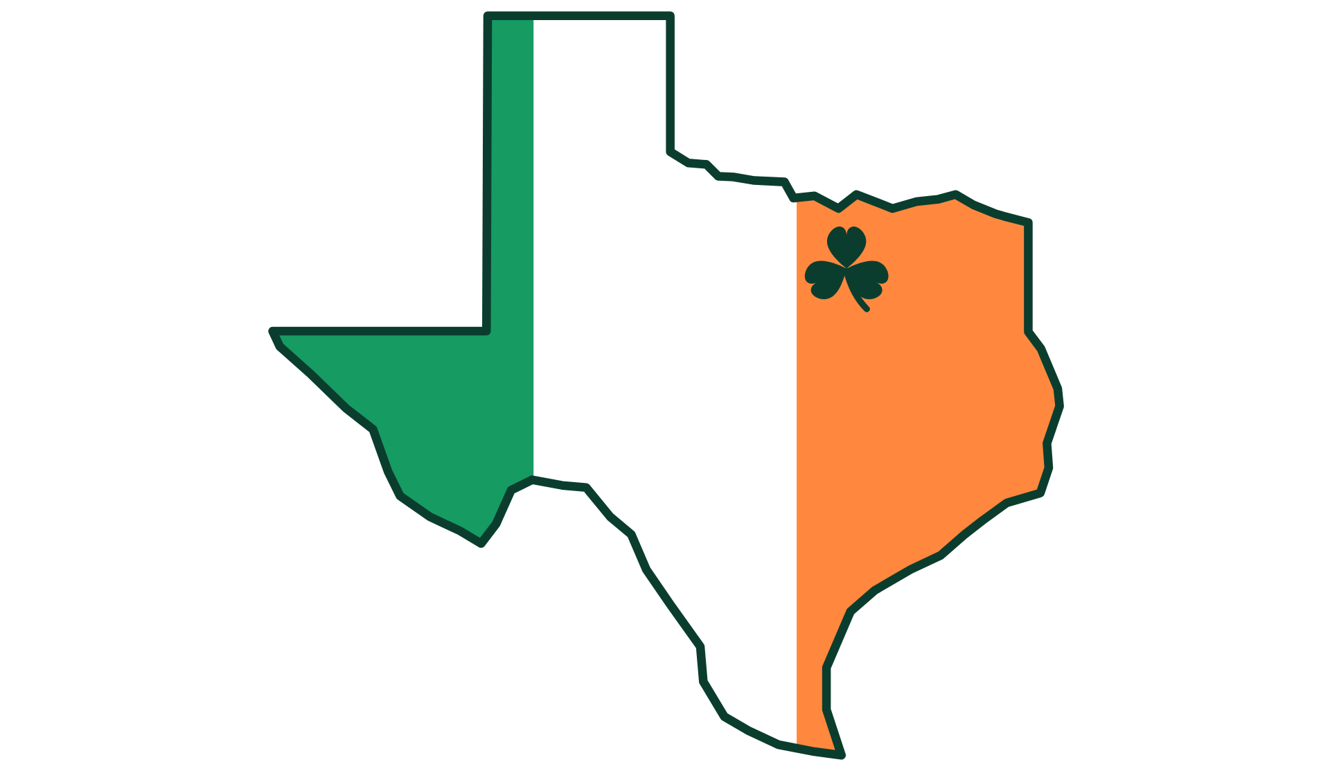 Texas tricolor mark